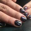 Изумительный маникюр «кошачий глаз»
