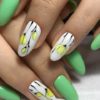 Яркие нотки лета в маникюре