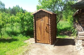 Как построить дачный туалет своими руками