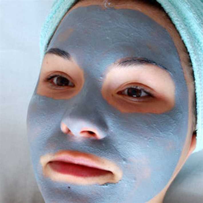 Правила применения маски из голубой глины