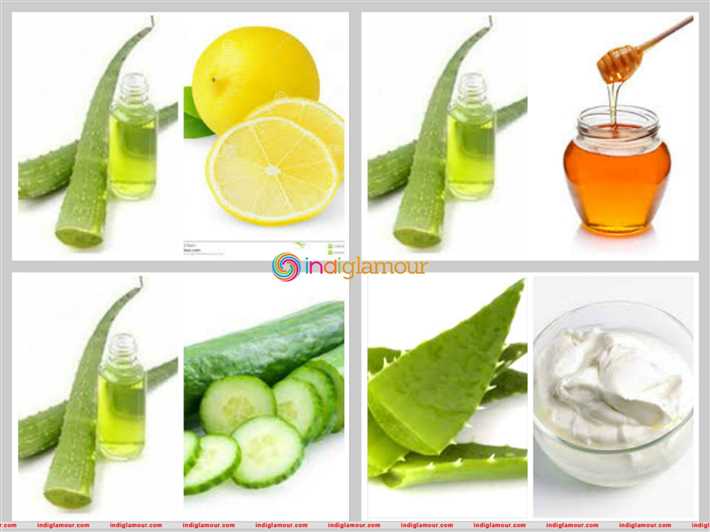 Маска с алоэ и медом для питания кожи