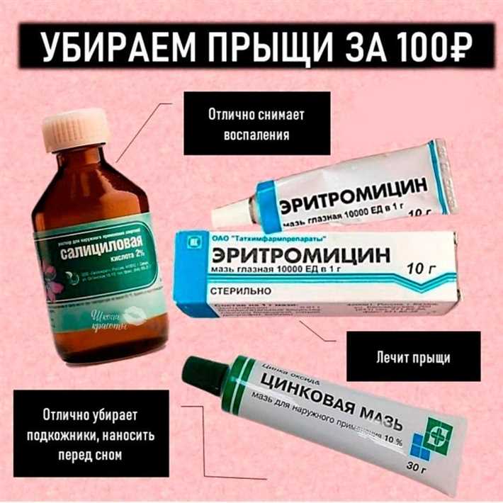 Эффективные мази на основе салициловой кислоты