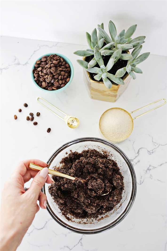  Подготовка к приготовлению скраба 