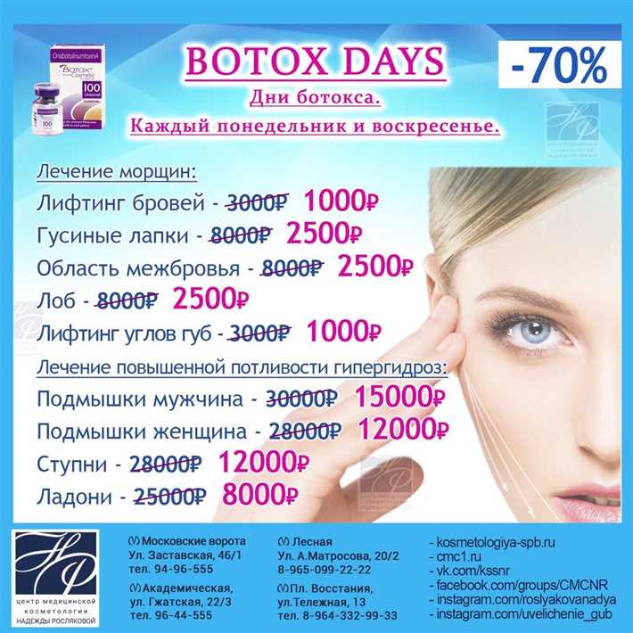 Идеальные брови с помощью ботокса: все, что нужно знать